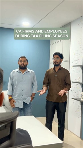 CA Firms During Tax Filing Season 😂 | Every CA & Employee Can Relate! | Lazzer.1