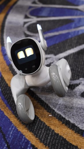 19K views · 470 reactions | Meet Loona, the pet robot at CES that’s ready to interact and hold conversations. Although we couldn’t quite hear responses on the showfloor. #ces #robot #pet #chatgpt #ai | The Verge | Facebook