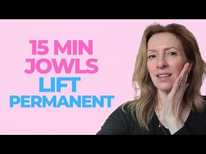 The 15 -Minute Lower Face Fix:Permanent Lift for Jowls, Marionette Lines & Nasolabial Folds 🥰💕