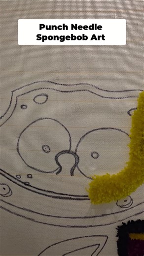 New SpongeBob Project: Embroidery Fun!