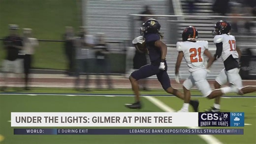 UNDER THE LIGHTS: Gilmer Buckeyes vs. Pine Tree Pirates