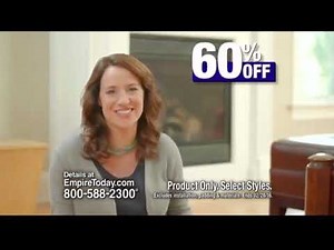 Empire Today 60% Off Sale Carpet and Flooring Commercial 2016