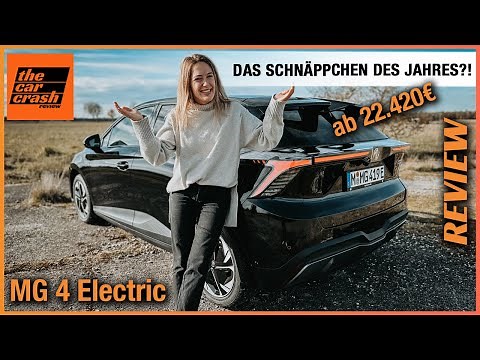 MG4 Electric im Test (2023) Das Schnäppchen des Jahres ab 22.420€?! Fahrbericht | Review | MG 4