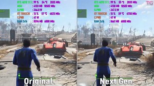 Fallout 4 next-gen update vs original - comparison