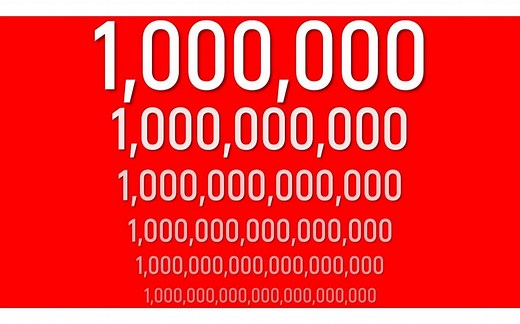 10的n次方数美式英语里怎么说？Numbers of Zeros in a Million, Billion, Trillion, and More