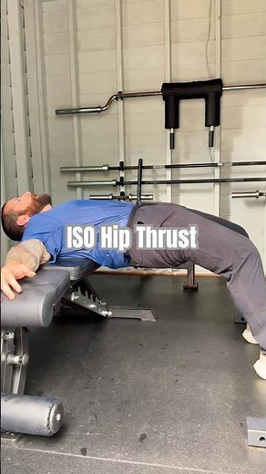 How to Perform the Isometric Hip Thrust