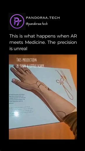 Pandoraa Tech on Instagram: "Headline: The future of medicine is... illuminated. 🔦🧬 Body: Forget dusty textbooks and cold labs. This is the power of Projection Mapping and Augmented Reality (AR) in medical education. By overlaying dynamic anatomical layers directly onto a real hand, students can see the complex mechanics of muscles, tendons, and veins in real-time—without making a single cut. It is fascinating (and yes, maybe a little eerie) to see how technology can turn the human body into a