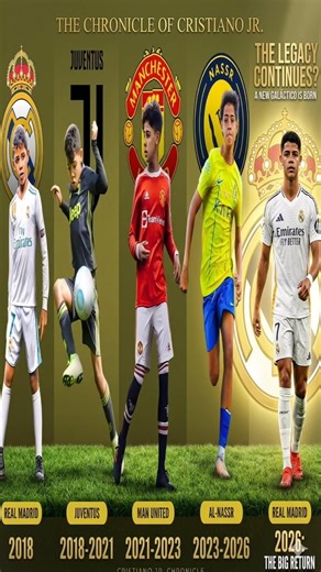 Cristiano Jr. Back to Real Madrid? The Legacy Continues! ⚪👑 #shorts #youtubeshorts