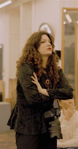 Glamour Magazine Editorial BTS | Wanda Martin