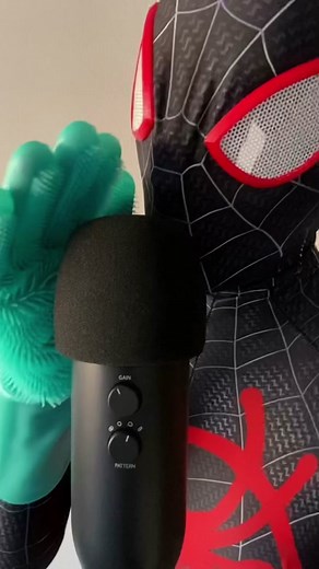 Cosplay ASMR Spiderman Roleplay for Relaxation and Tingles