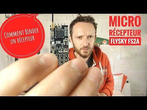 How to bind a Fly Sky FS2A micro receiver to its radio transmitter!