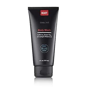 Beast Blue Ultra Cooling Body Wash, 6 oz -Beast