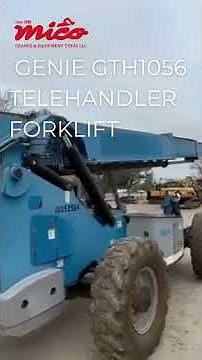 Genie GTH1056 Telehandler Forklift | Telehandler – Ready for Work