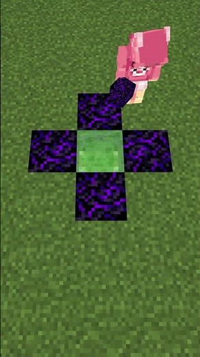 ジャンプ台の作り方 統合版【Minecraft】