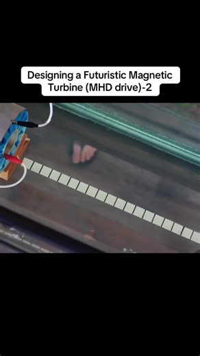 Designing a Futuristic Magnetic Turbine for MHD Drive