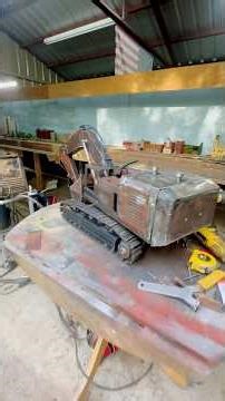 🔥👨‍🏭🔥How to initial your Homade RC Excavator#hobby