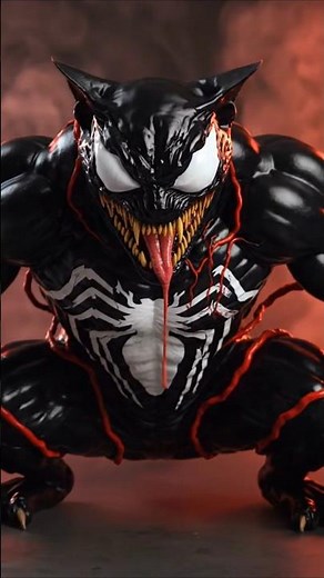 The Cat Chosen By Venom 😱🐱 | Viral AI Transformation