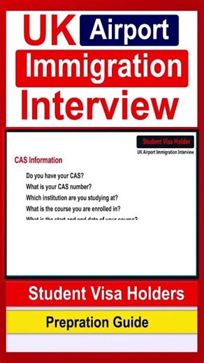 UK Immigration Interview Questions for Students at Airport | UK Student Visa