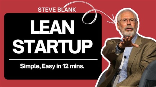 Everything About Lean Startup in 12 Minutes