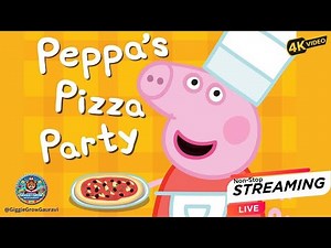 🔴 LIVE:Peppa Pig's Library Collection NONSTOP Live Stream | Children's Books Read Aloud
