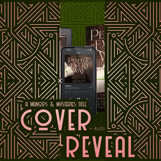 WE MADE IT TO THE BIG REVEAL! Introducing book TWO (yes, I said two...you can sleuth out the first, which has already been released, or wait until I show it to you in a few minutes ;-) ) of my brand-new Manors and Mysteries Series... PERFECT IN EVERY WAY! Keep reading to learn more. About the Book: Historical fiction writer, Vivienne Dupree, is hoping to unravel the mystery of her WWII soldier, great-grandfather’s doomed love affair with the lovely Lady Harmony. A woman he met convalescing at th