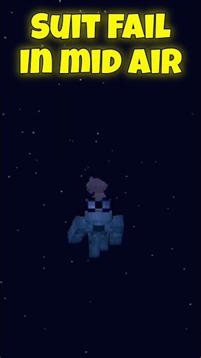 I Almost Died… Suit Failure 💀 #shorts #minecraft