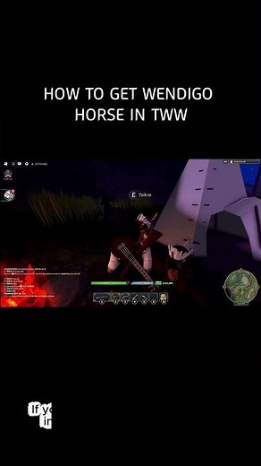 HOW TO GET THE WENDIGO HORSE IN TWW