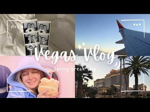 LAS VEGAS | spring break vlog !!