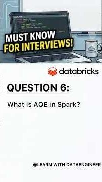 What is AQE in Spark? | Adaptive Query Execution Explained | Databricks Interview #spark #shorts