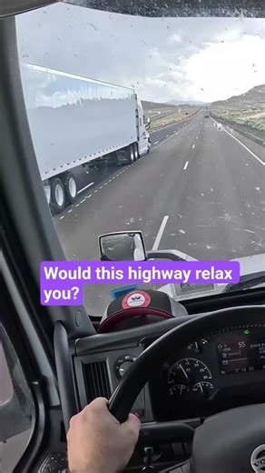 POV Truck Driving USA | Endless Highway Calm #shorts