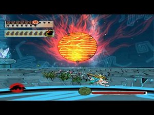 Okami final boss (Yami) part 1 1080p running on PCSX2 0.9.9 SVN