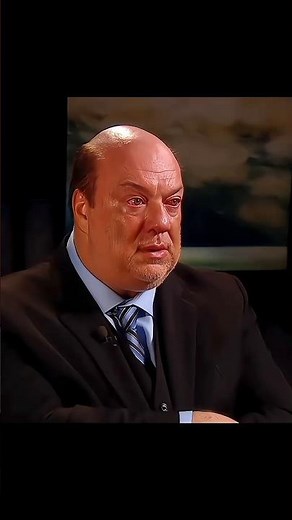 Everyone attack Poul heyman:💔🥺 but poul heyman crying:😭 #romanreigns #wwe