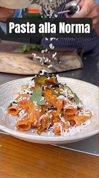 The best Pasta alla Norma you'll ever taste #chefmaxmariola