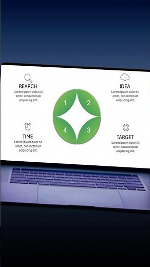 Create 4 Modern Infographics in PowerPoint #PowerPoint_Infographic