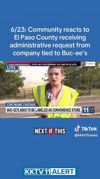 El Paso County recieved a request from a company tied to Buc-ee’s to determine if it meets Convenience Store zoning qualifications. The County said that Buc-ee’s is asking the county to decide if their proposed land use would be classified as a Convenience Store, or similar enough to a Convenience Store to be considered a permitted use within the C-1 zone district under the county’s current land development code. The decision determines whether the proposed store would be allowed under the Count