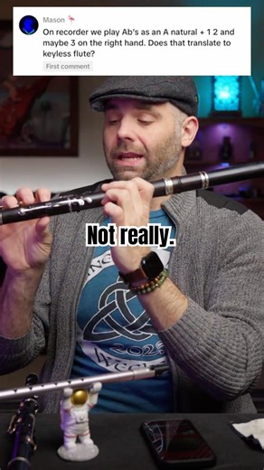 Cross-fingering Ab on Irish flute?