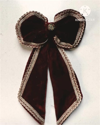 Bow making with cloth |Fabric bow making for blouse#shorts #ytshorts #viralshorts #trending #diy