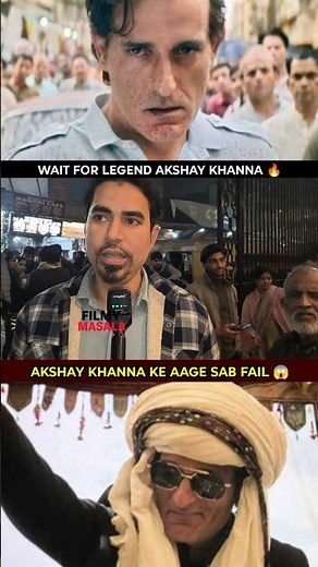 Akshay khanna the legend 🔥 | dhurandhar public review | dhurandhar review today #shorts