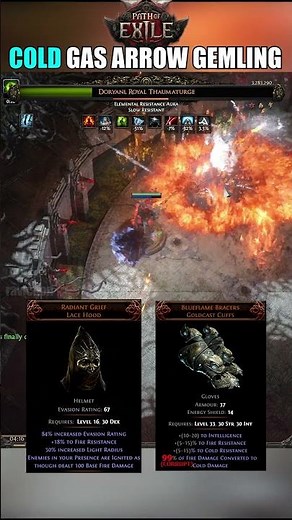 Gas Arrow but its Cold | PoE2 #pathofexile2 #gaming