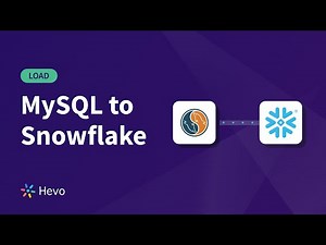How to Load Data from MySQL to Snowflake: Step-by-Step Guide