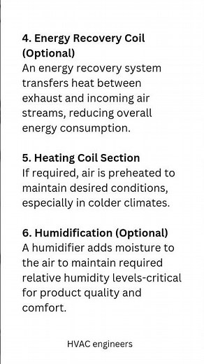 Inside an Advanced Air Handling Unit (AHU):Complete Air Treatment Process Explained #hvac #ahu #mep