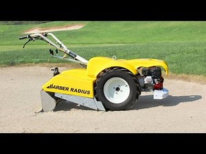 Walk Behind Sand & Bunker Cleaner: Barber Radius