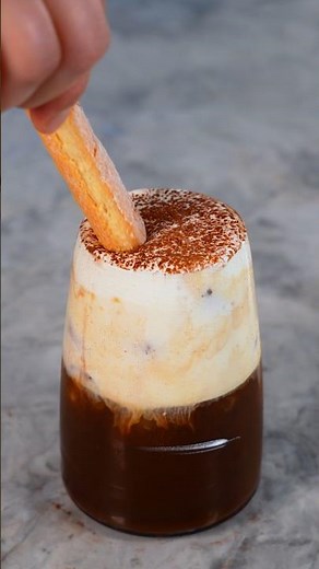 Creamy Tiramisu-Style Cold Brew Coffee - Try it #shorts