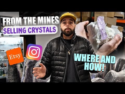 How to Turn Your Crystal Collection Into a Business! (5 STEPS) | From The Mines
