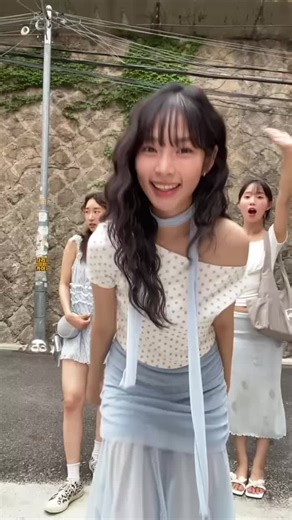 Sky blue is the ultimate summer vibe~🩵🫧🐚 #asura #ootd #friendship