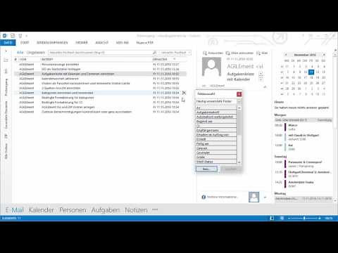 MS Outlook: E-Mail-Spalten festlegen