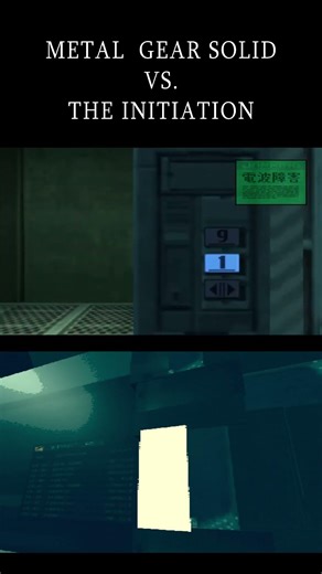 Interaction Comparison - Metal Gear Solid VS. The Initiation #indiegame #metalgearsolid #gaming
