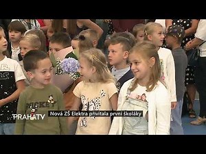 Nová ZŠ Elektra přivítala první školáky