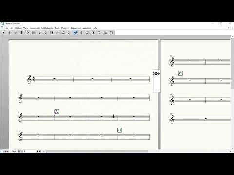Finale Notation Software; How To Add Rehearsal Markings