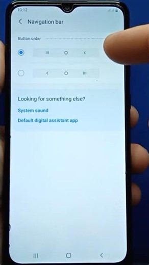How to change navigation bar on Samsung Mobile Phone #shorts